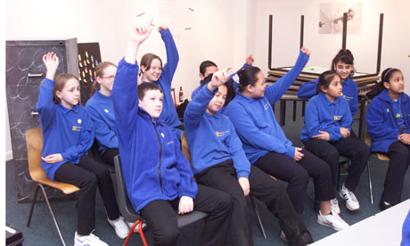 Secondary school pupils These pupils at Thomas Tallis school in south London 