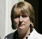 Jacqui Smith following a cabinet meeting at 10 Downing Street