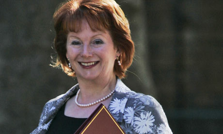 Hazel Blears arrives for a cabinet meeting at 10 Downing Street