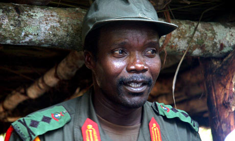 JOSEPH KONY, leader of the Lords Resistance Army. Photograph: STR/AP