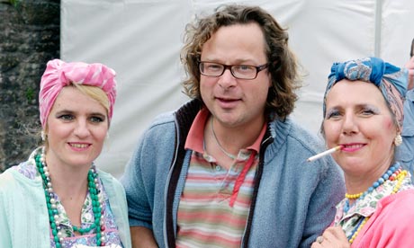 Hugh Fearnley Whittingstall at the annual Abergavenny Food Festival