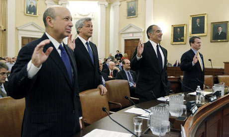 Blankfein, Dimon, Mack, Moynihan