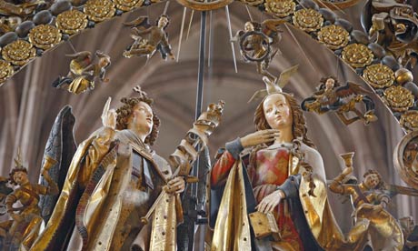 Detail of Englischer Gruss by Veit Stoss