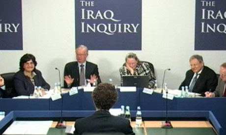 Chilcot Iraq inquiry, 18 January 2010