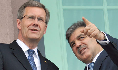 Abdullah Gul and Christian Wulff