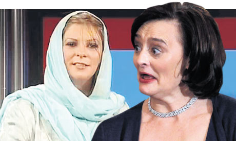 Lauren Booth and Cherie Blair