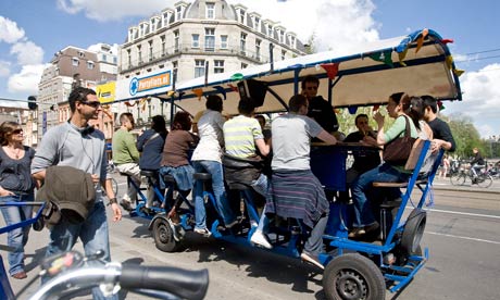 Tourists cycle as they dr 006 There Was A Time
