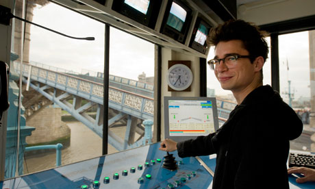 Patrick Kingsley opens Tower Bridge