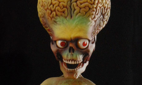 An alien from Mars Attacks!