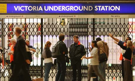Tube Strike Causes Travel Chaos