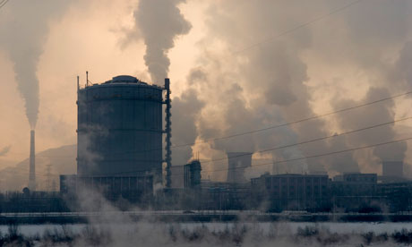 A steel mill in Benxi, Liaoning, China
