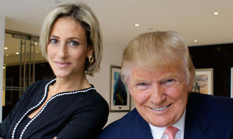 Emily Maitlis and Donald Trump Photograph BBC