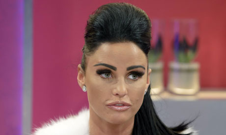 What I see in the mirror Katie Price 8 Jan 2011
