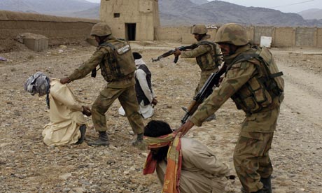 Pakistan troops in Waziristan
