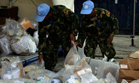 Haitia election UN soldiers Port-au-Prince