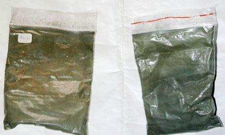 Two pouches of enriched uranium in Georgia