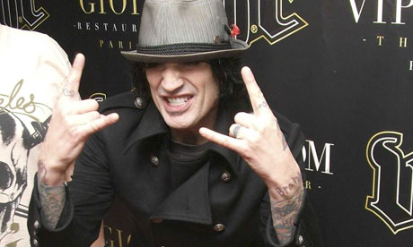 Arrivals at the Vip Room for Tommy Lee's Live Electro Mix, Paris, France - 23 Jan 2009