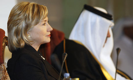 Hillary Clinton in Doha