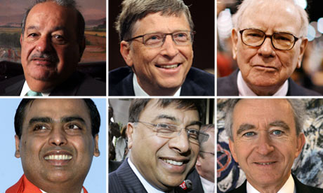 affluent, world's richest people