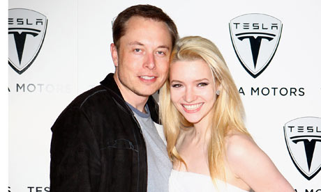 Elon Musk and Talulah Riley Elon Musk the founder of SpaceX 