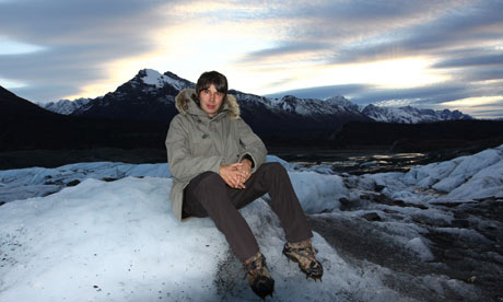Professor Brian Cox on the Matanuska Glacier in Alaska. Photograph: BBC Professor Brian Cox on the Matanuska Glacier in Alaska. Photograph: BBC