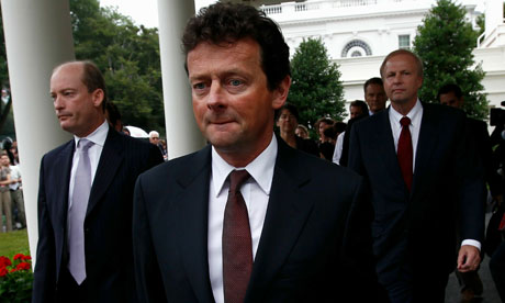 Obama Meets With BP Chairman Carl-Henric Svanberg At White House