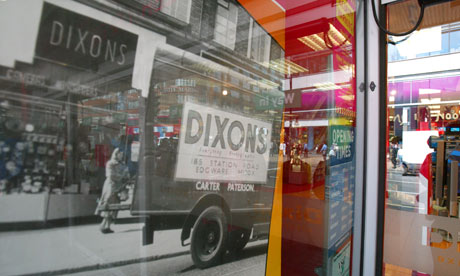 Dixons store in Oxford Street London The retailer has issued a profits 