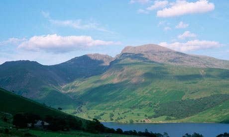 Scafell Pike Above Wastwater