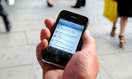 Leo Hickman using Foursquare