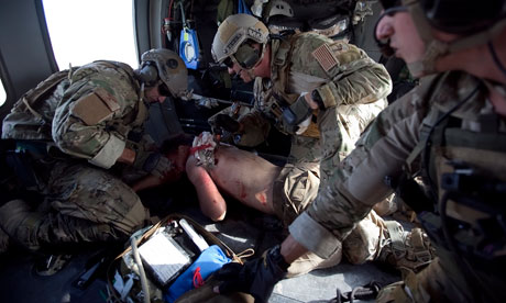 Wounded Soldier Afghanistan