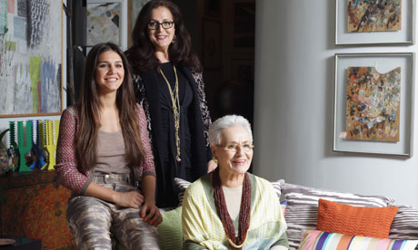Missoni family Three generations Rosita right with her daughter 