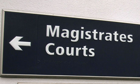 court sign