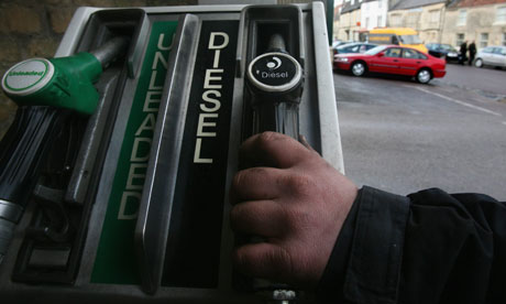 Diesel and petrol pump