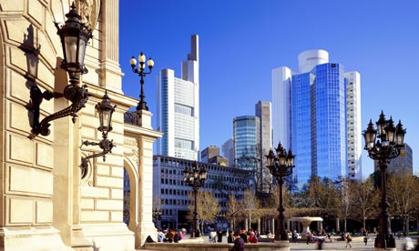 The centre of Frankfurt