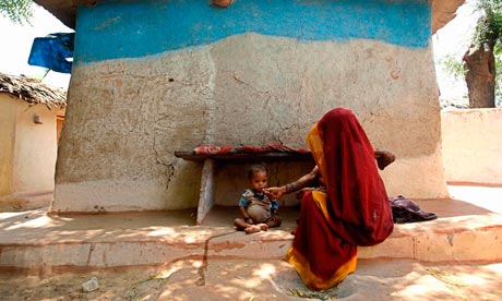 Mother and child India