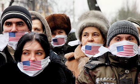 Kiev Ukraine Assange protest