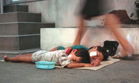 thailand child beggars
