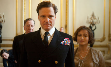 Colin Firth in the King's Speech