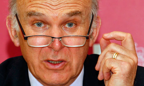 Business Secretary Vince Cable