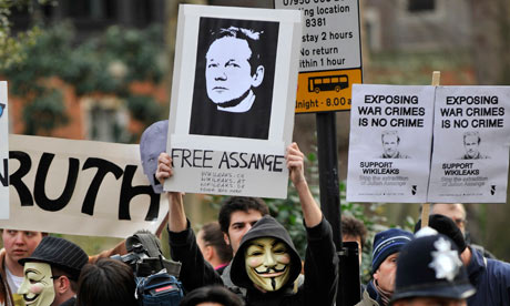 WIkiLeaks Juilan Assange In Court