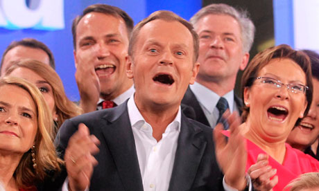 Poland re-elects PM Donald Tusk | World news | The Guardian