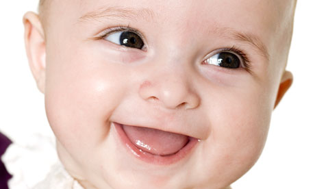 baby health
 on smiling healthy baby