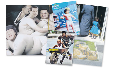 Gaddafi's image in memorabilia from Libya