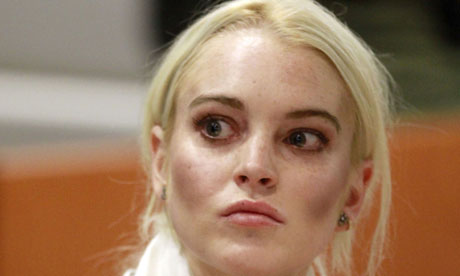 Lindsay Lohan: back on the rails?