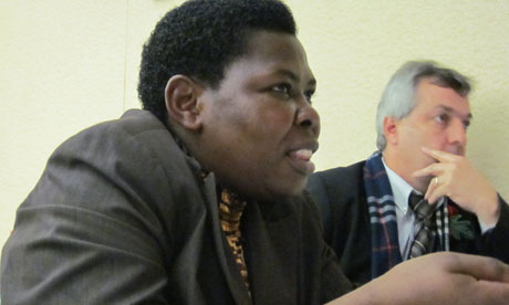 Rose Nsereko Namayanja, the minister of state for the Luwero Triangle