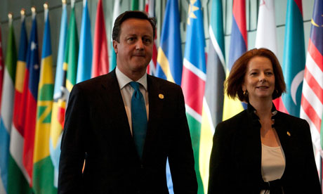 Queen Attends CHOGM - Day 1