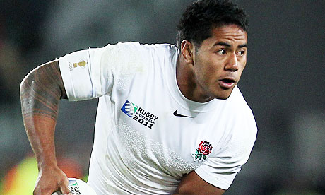 Manu Tuilagi was sanctioned for wearing a mouthguard bearing a sponsor's