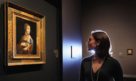 Leonardo da vinci Portrait of Cecilia Gallerani
