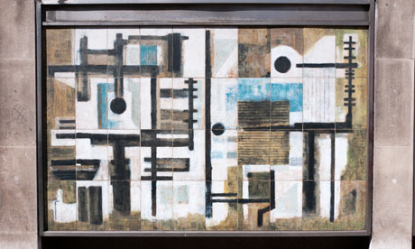 One of the 1960s murals created by Dorothy Annan