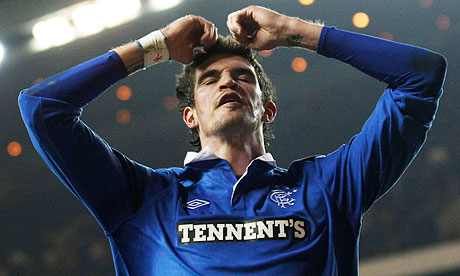 Rangers Kyle Lafferty sickened by brick attack on his car